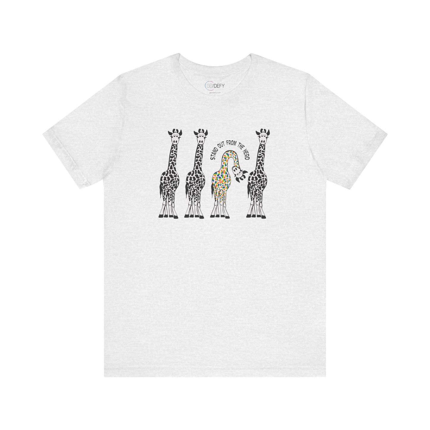 Giraffe - Stand Out From the Herd | Adult Tee