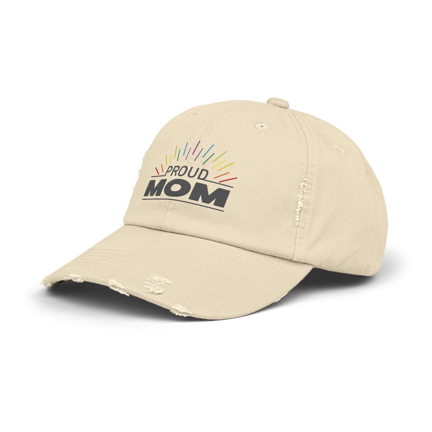Proud Mom | Distressed Unisex Cap