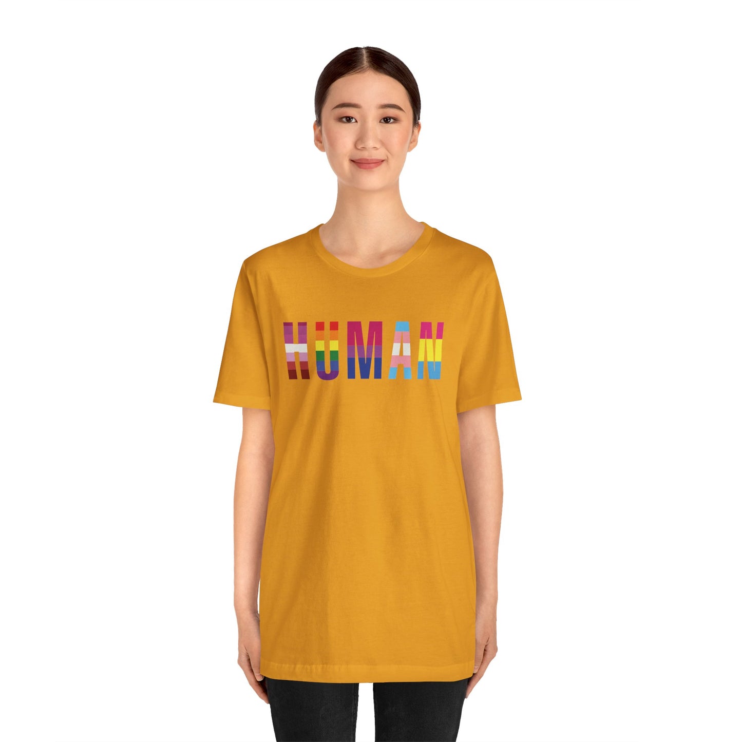 HUMAN Pride Flag - T-Shirt