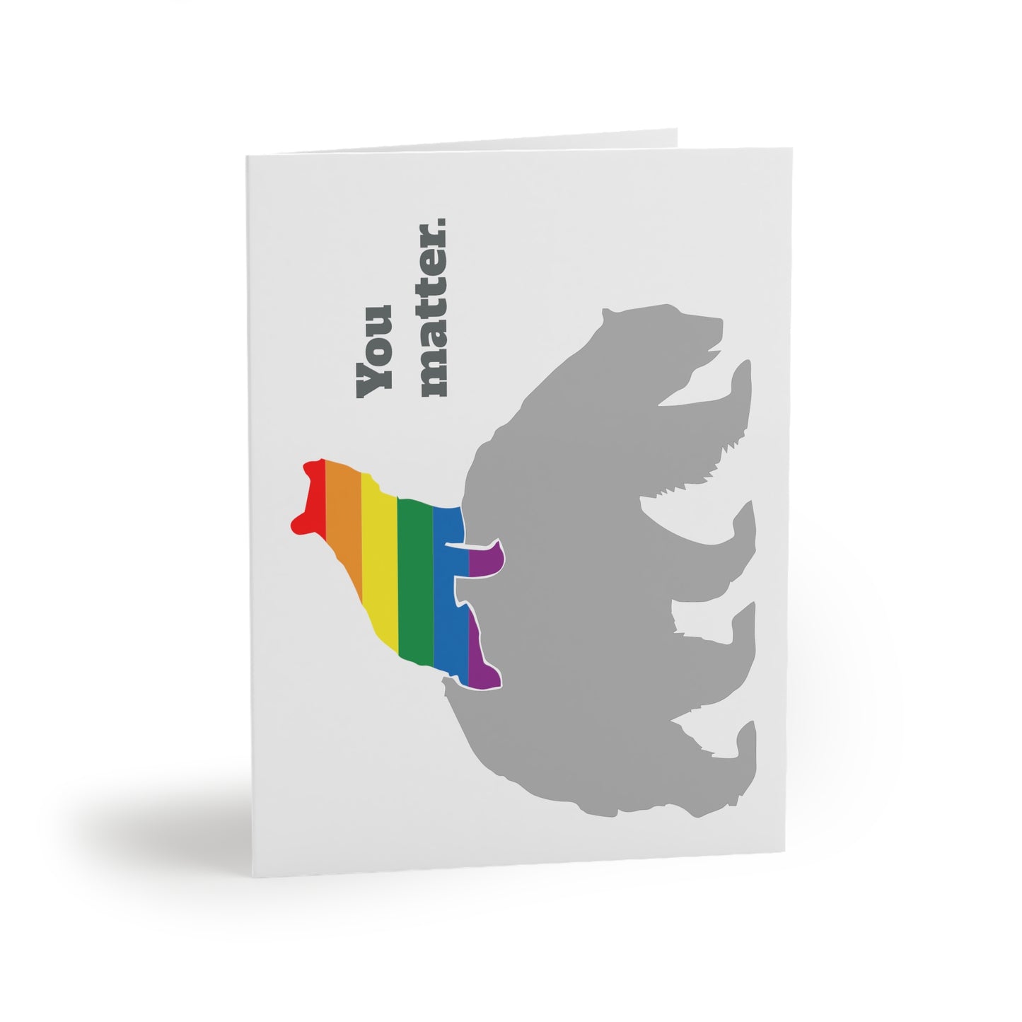 You Matter Papa & Baby Bear | Greeting Cards