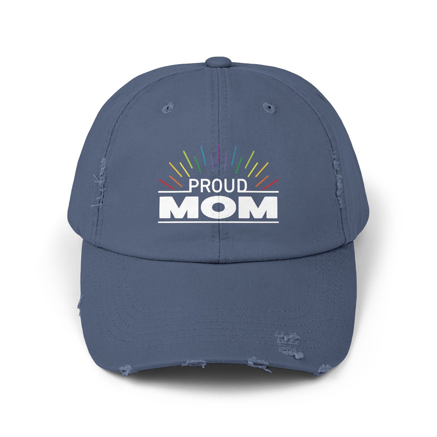 Proud Mom | Distressed Unisex Cap