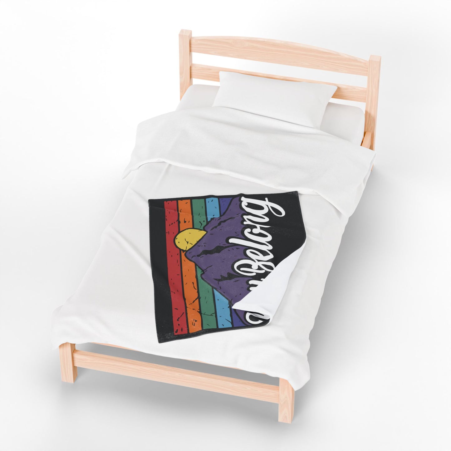 You Belong | Velveteen Plush Blanket