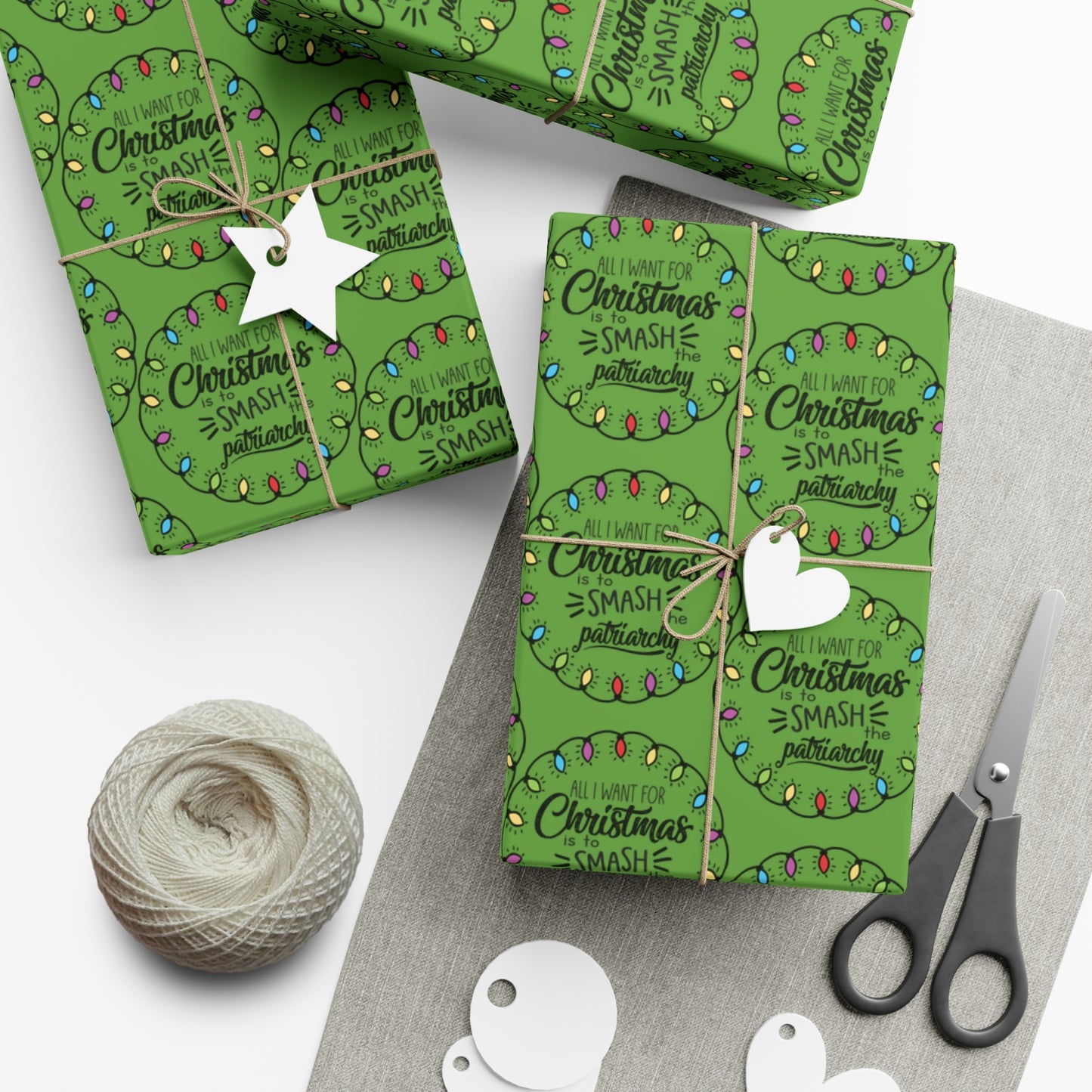 All I Want for Christmas is to Smash the Patriarchy | Wrapping Paper