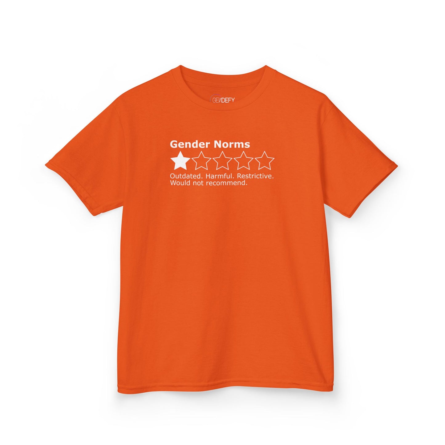 Gender Norms: 1 Star | Youth T-Shirt