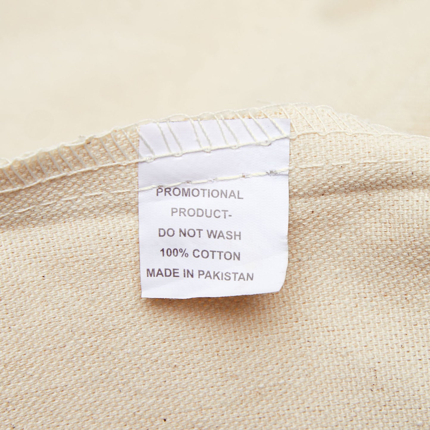 Tell Me to Smile One More Time | Cotton Canvas Tote Bag
