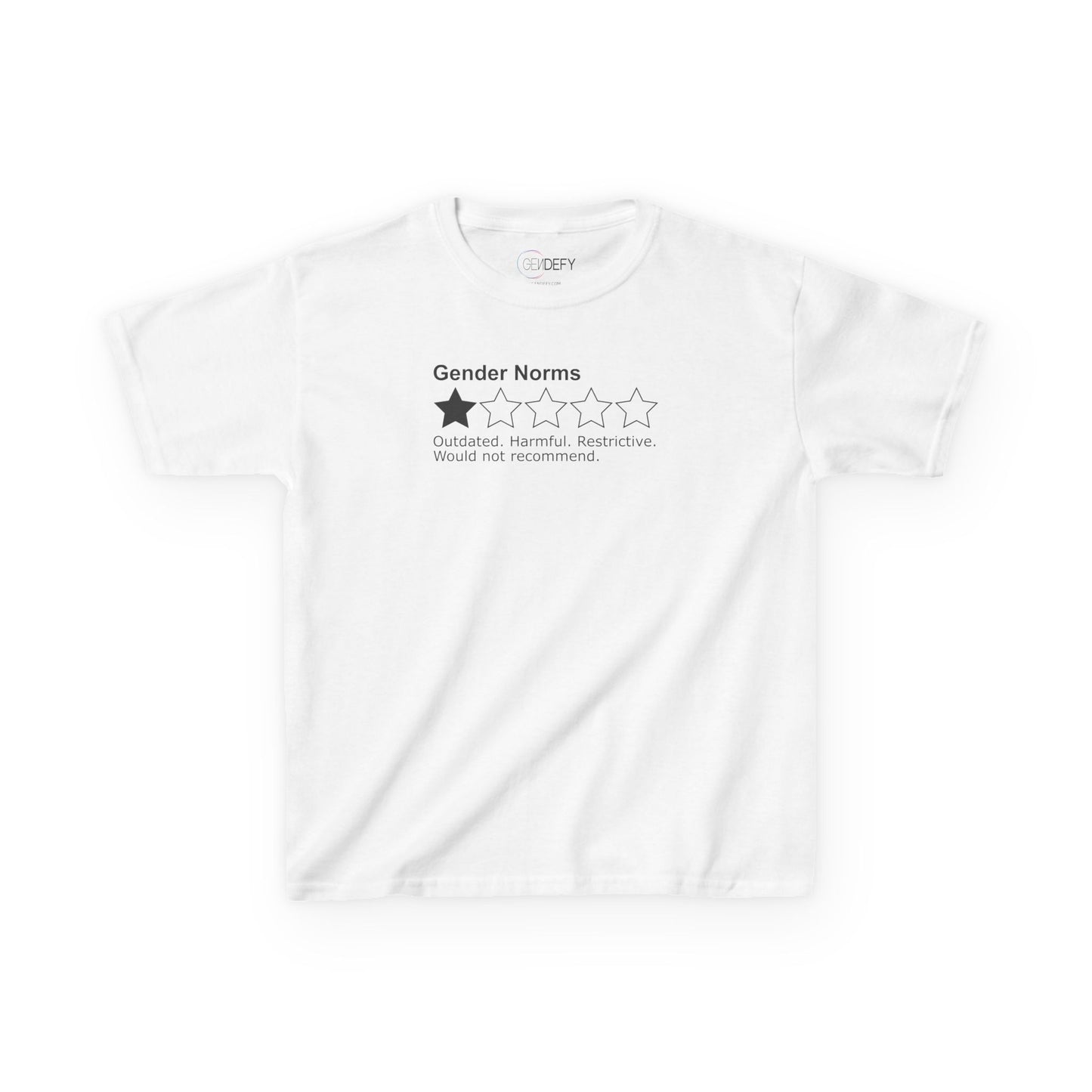 Gender Norms: 1 Star | Youth T-Shirt