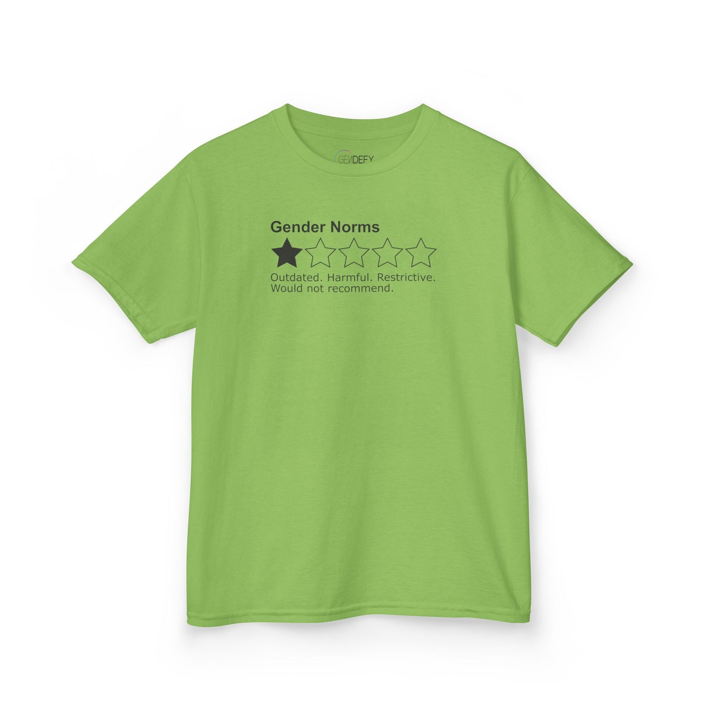 Gender Norms: 1 Star | Youth T-Shirt