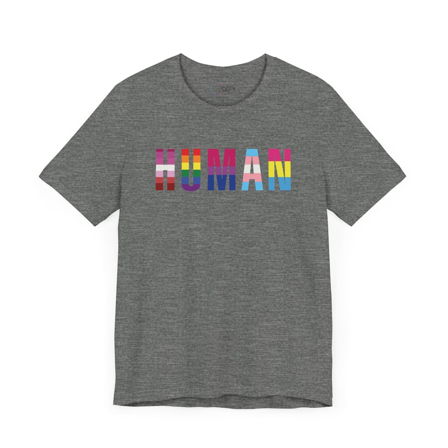 HUMAN Pride Flag - T-Shirt