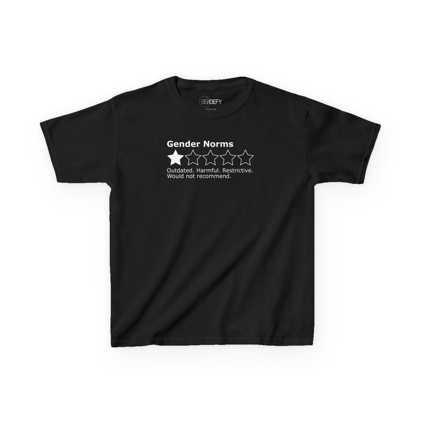 Gender Norms: 1 Star | Youth T-Shirt