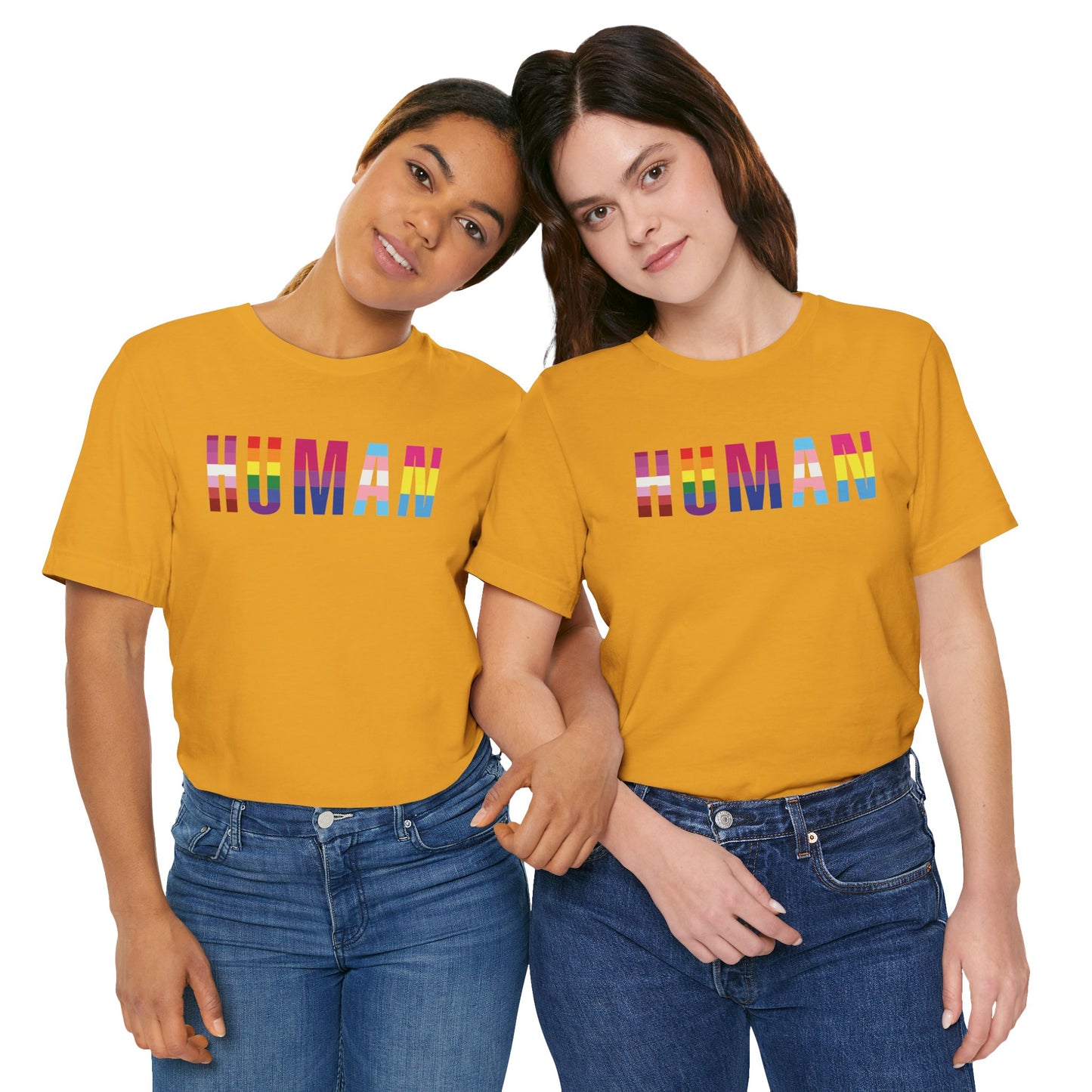 HUMAN Pride Flag - T-Shirt