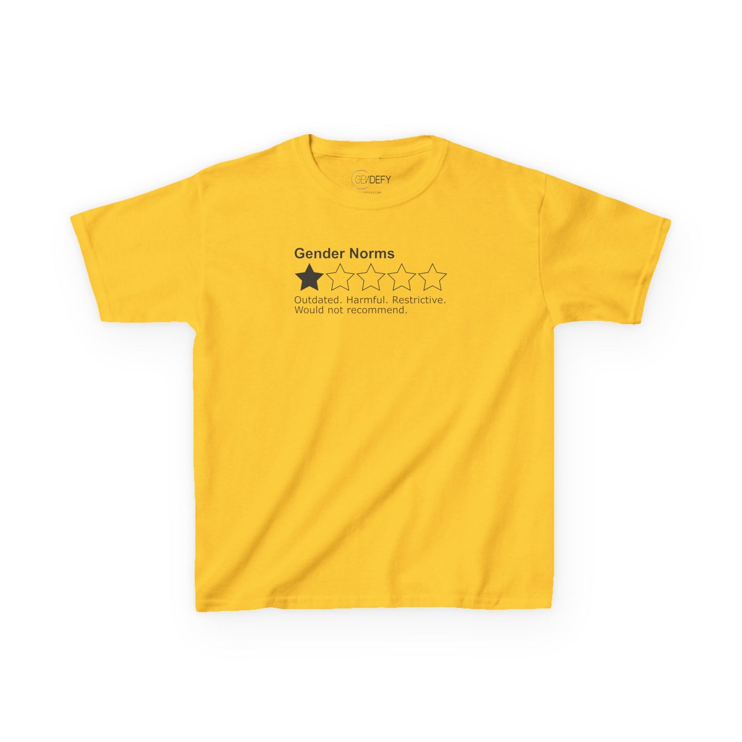 Gender Norms: 1 Star | Youth T-Shirt
