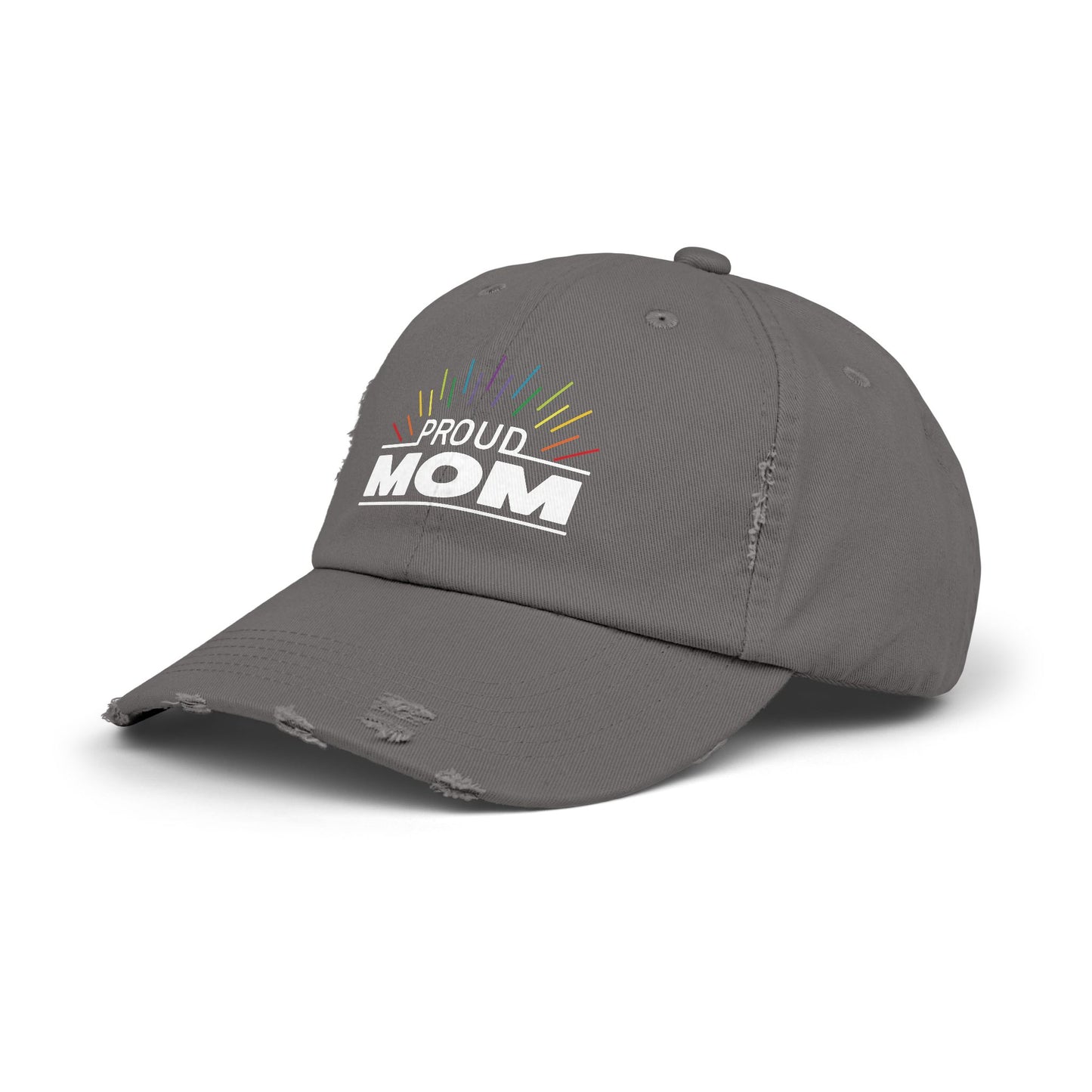 Proud Mom | Distressed Unisex Cap