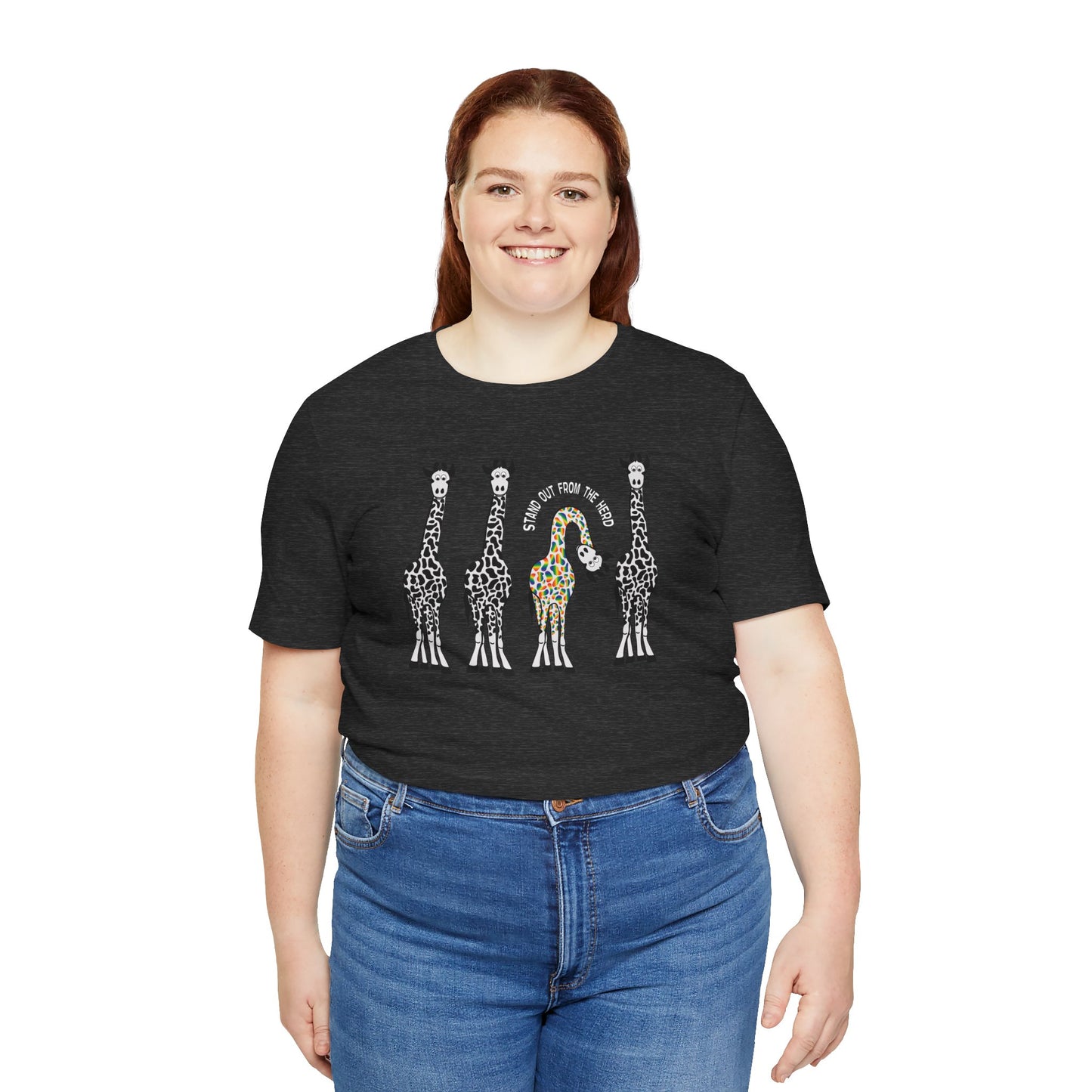 Giraffe - Stand Out From the Herd | Adult Tee