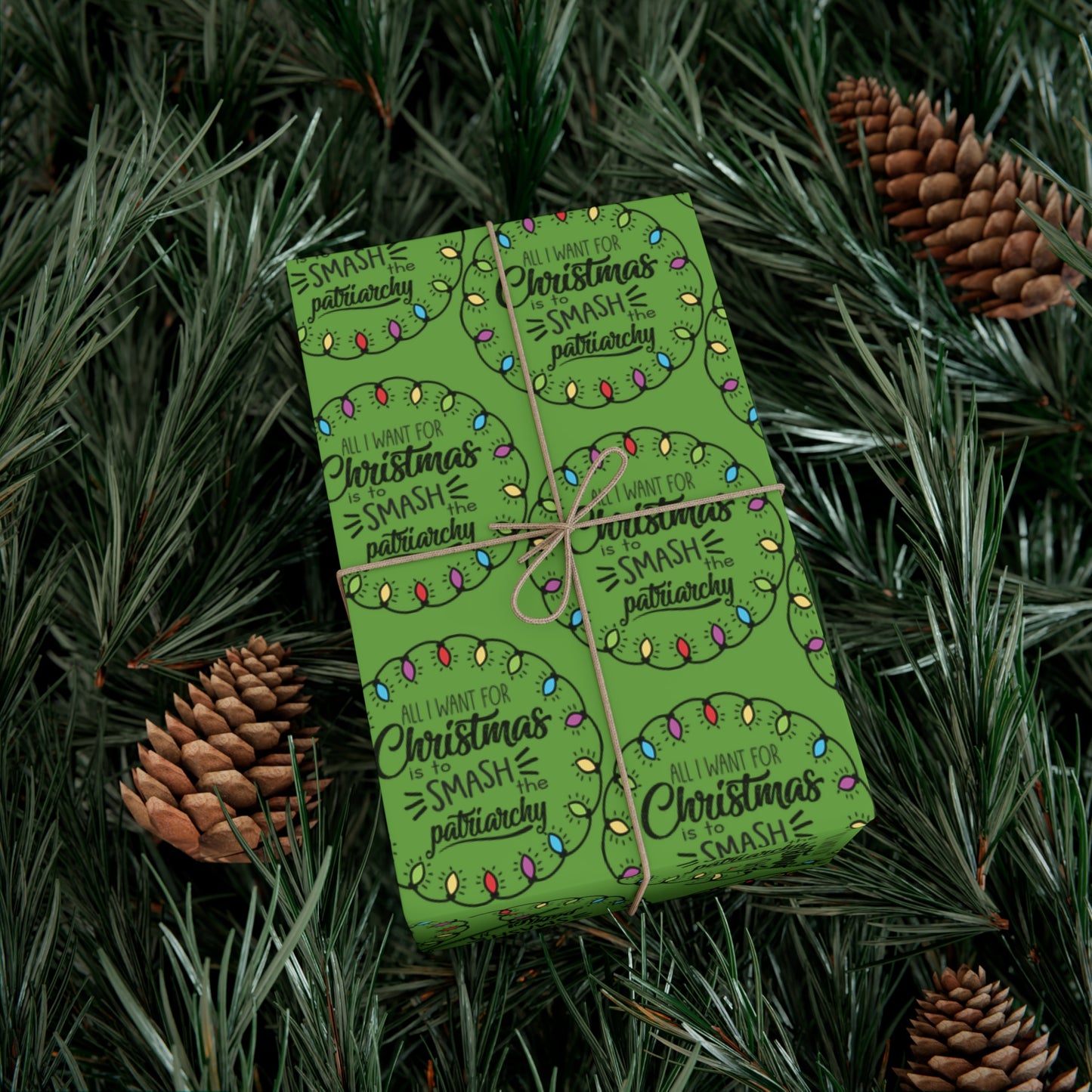 All I Want for Christmas is to Smash the Patriarchy | Wrapping Paper