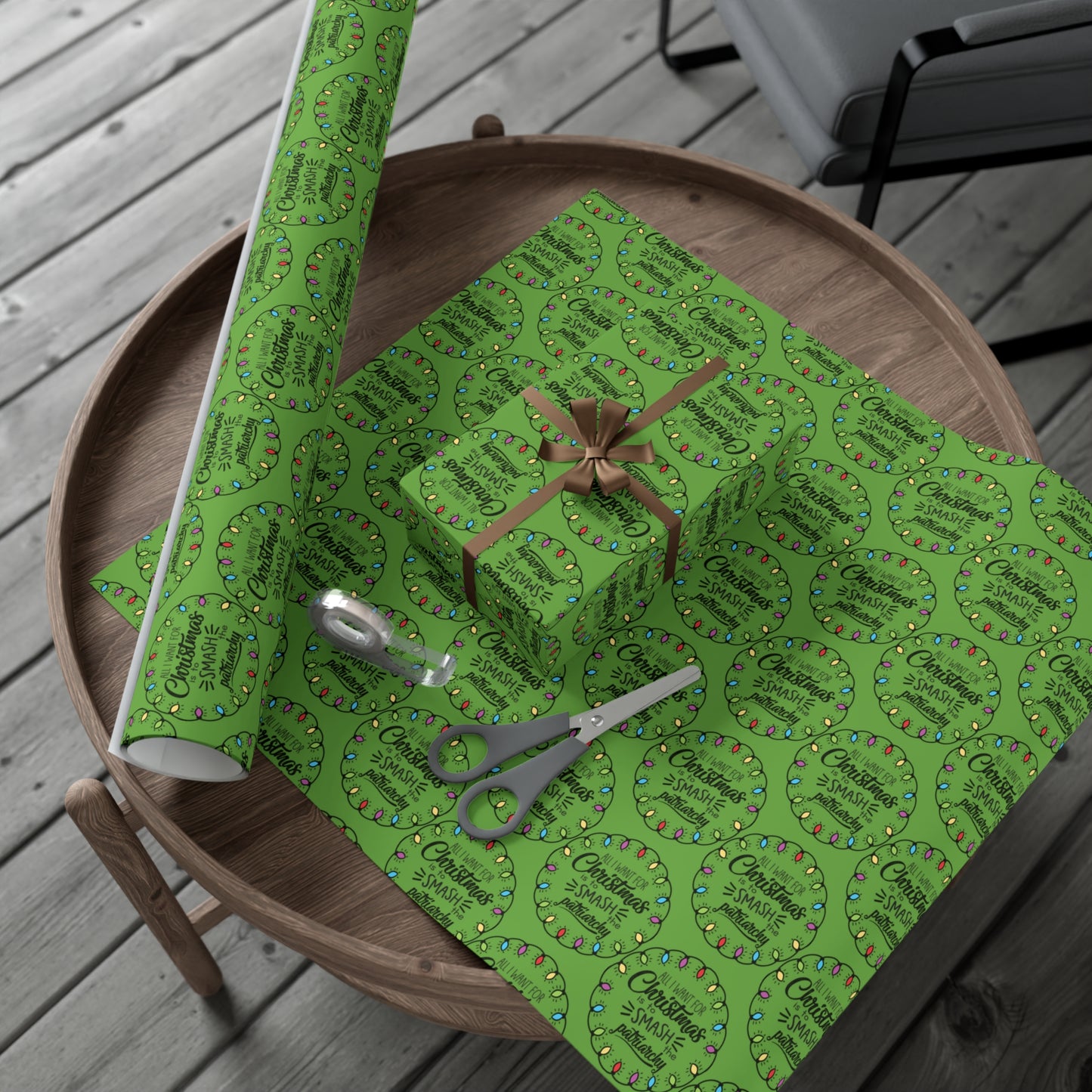 All I Want for Christmas is to Smash the Patriarchy | Wrapping Paper