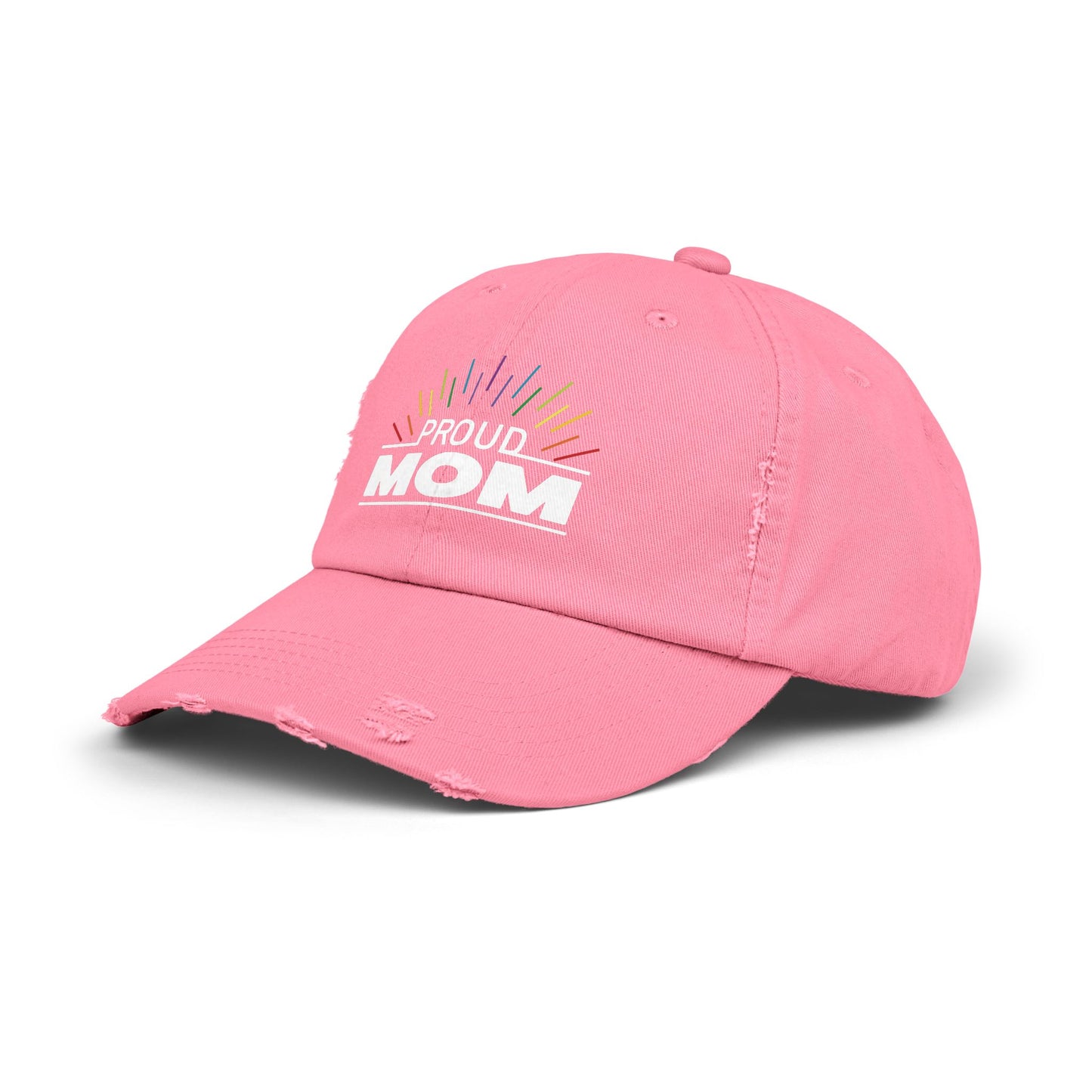 Proud Mom | Distressed Unisex Cap