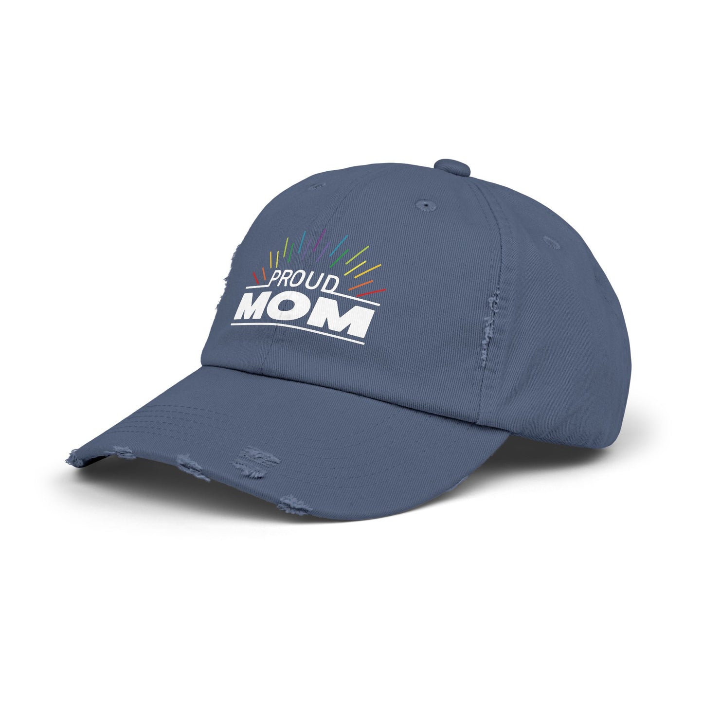 Proud Mom | Distressed Unisex Cap