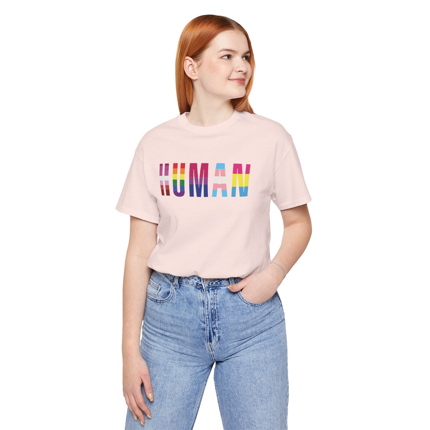HUMAN Pride Flag - T-Shirt