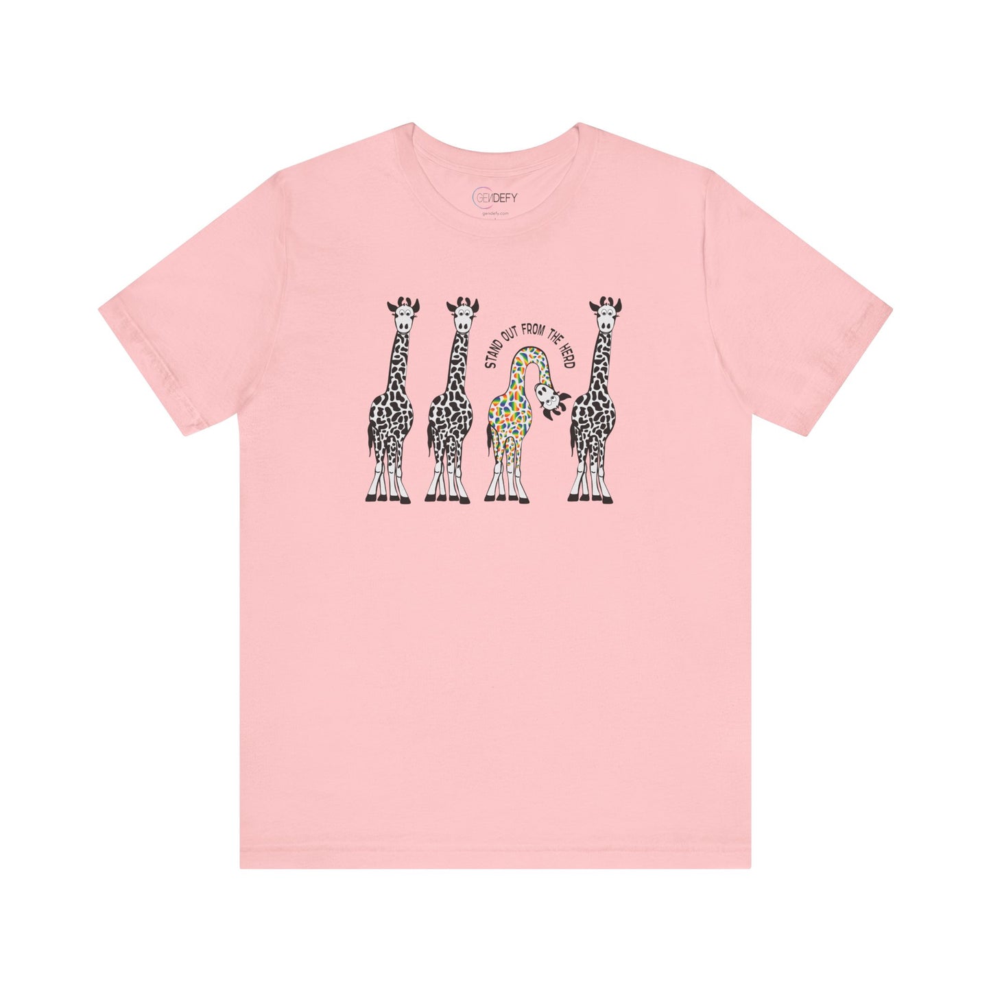 Giraffe - Stand Out From the Herd | Adult Tee