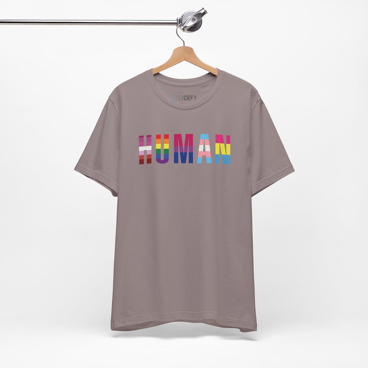 HUMAN Pride Flag - T-Shirt