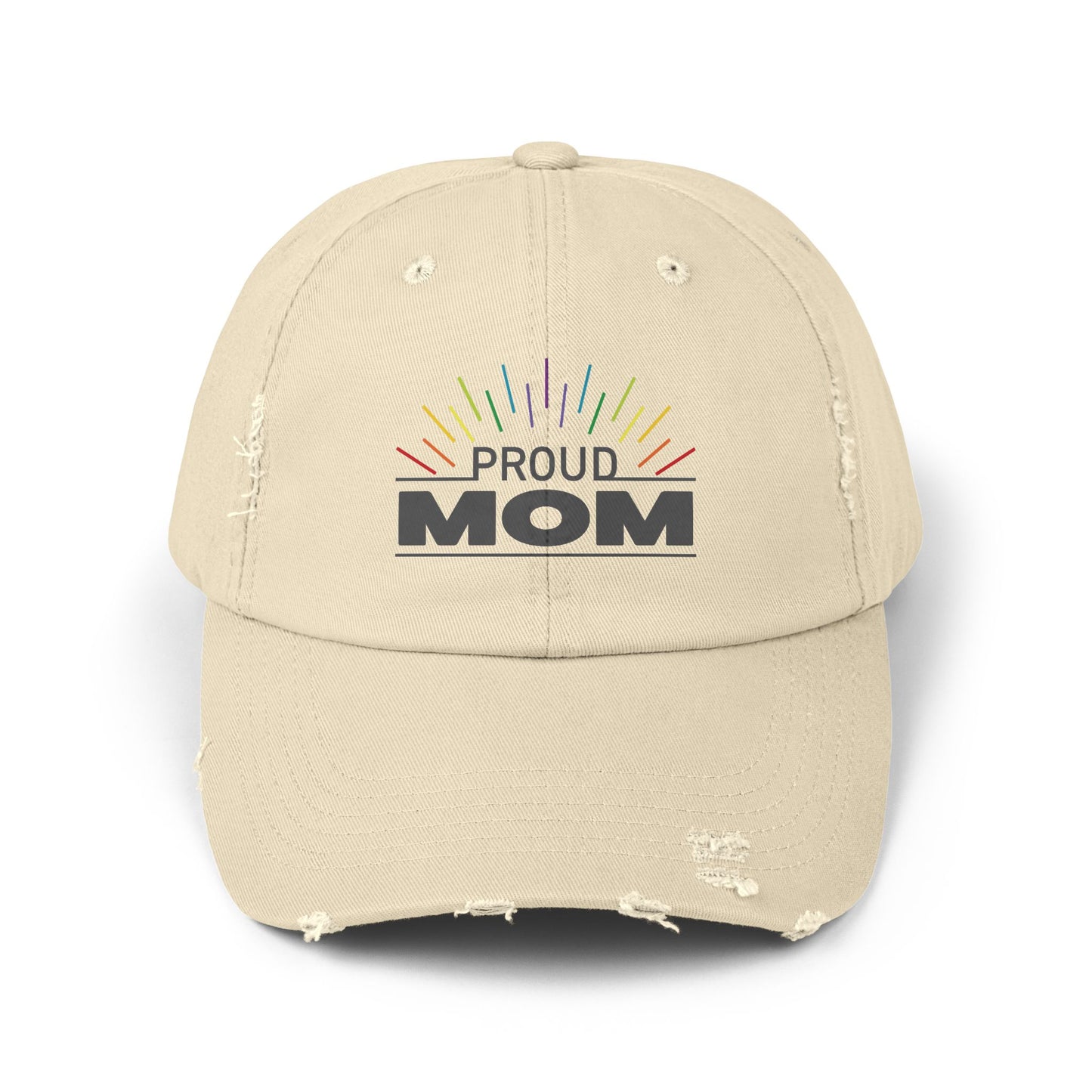 Proud Mom | Distressed Unisex Cap