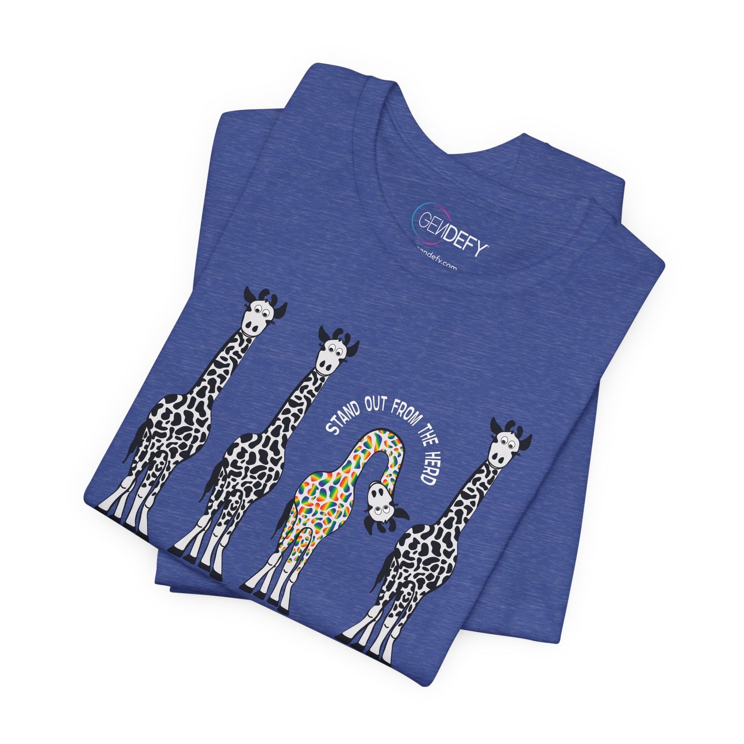 Giraffe - Stand Out From the Herd | Adult Tee