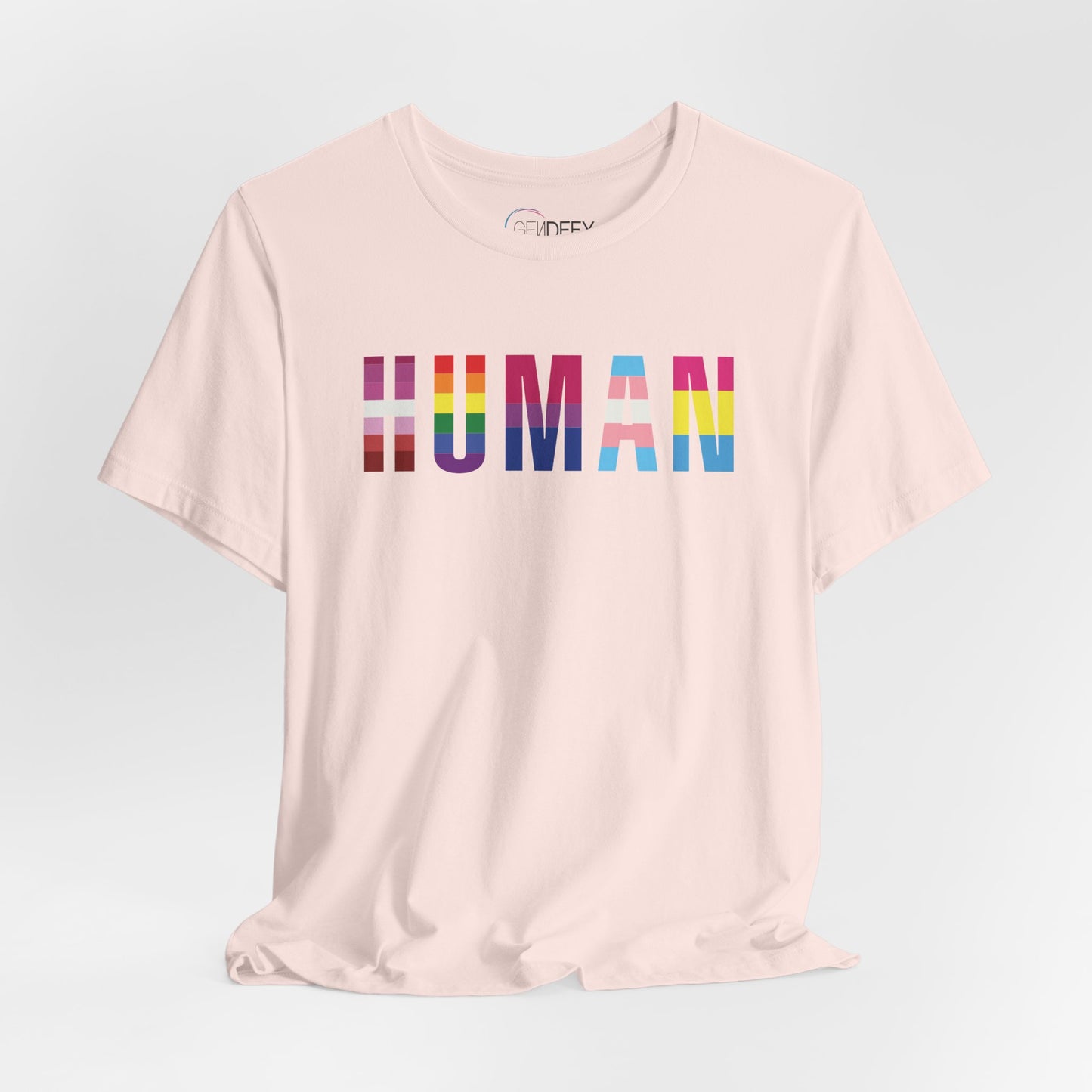 HUMAN Pride Flag - T-Shirt