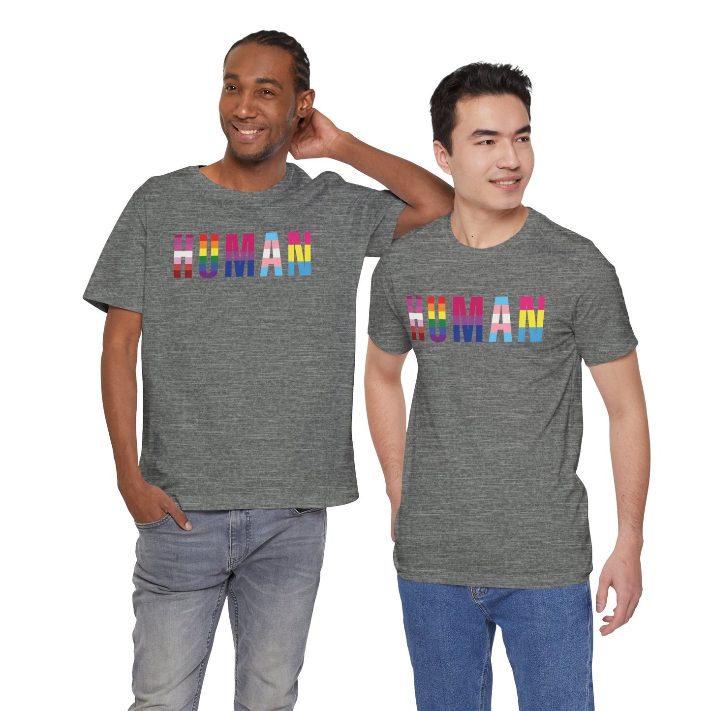 HUMAN Pride Flag - T-Shirt