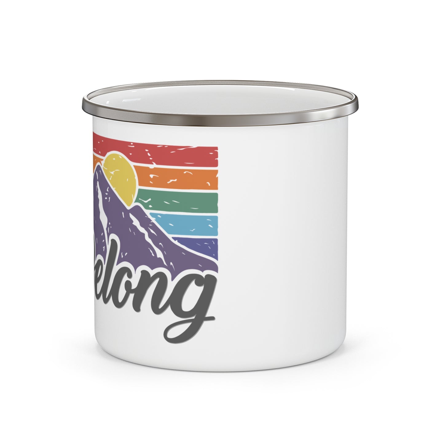 You Belong | Enamel Camping Mug