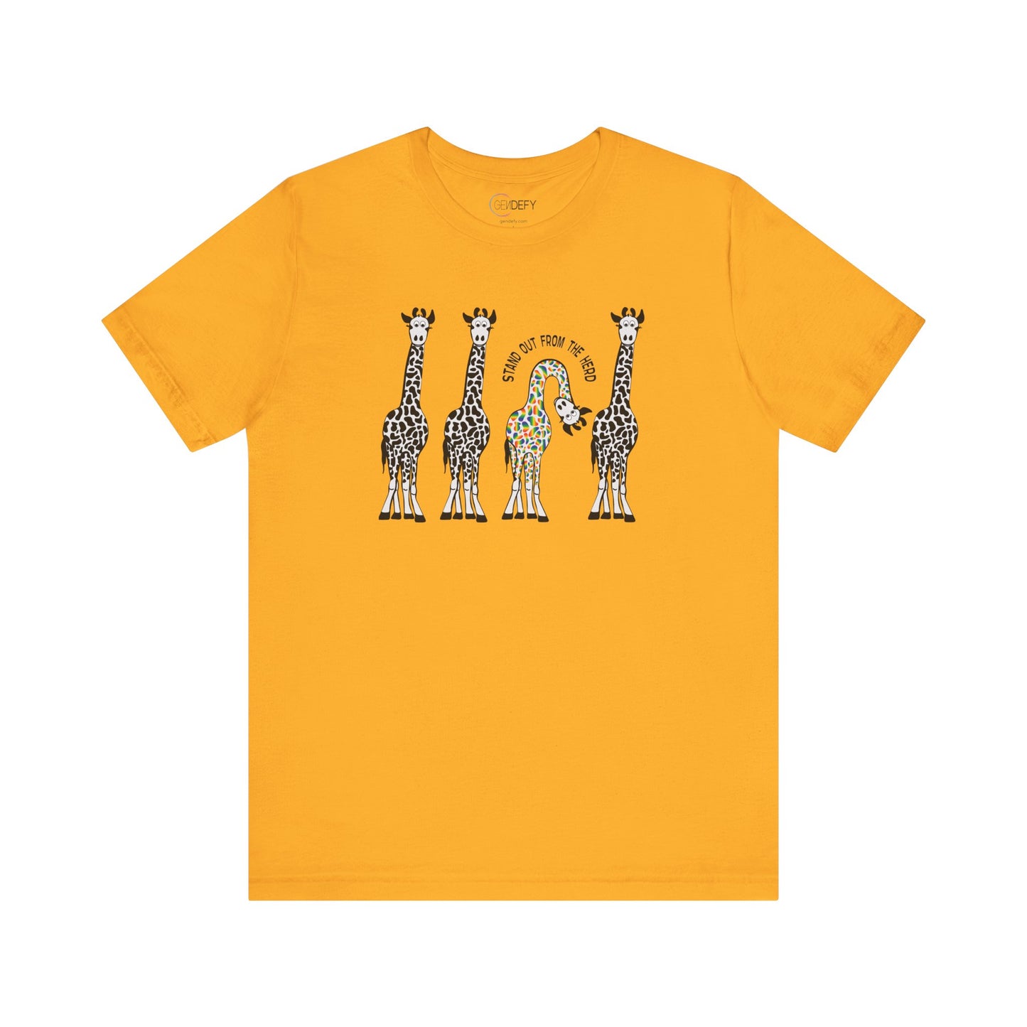Giraffe - Stand Out From the Herd | Adult Tee