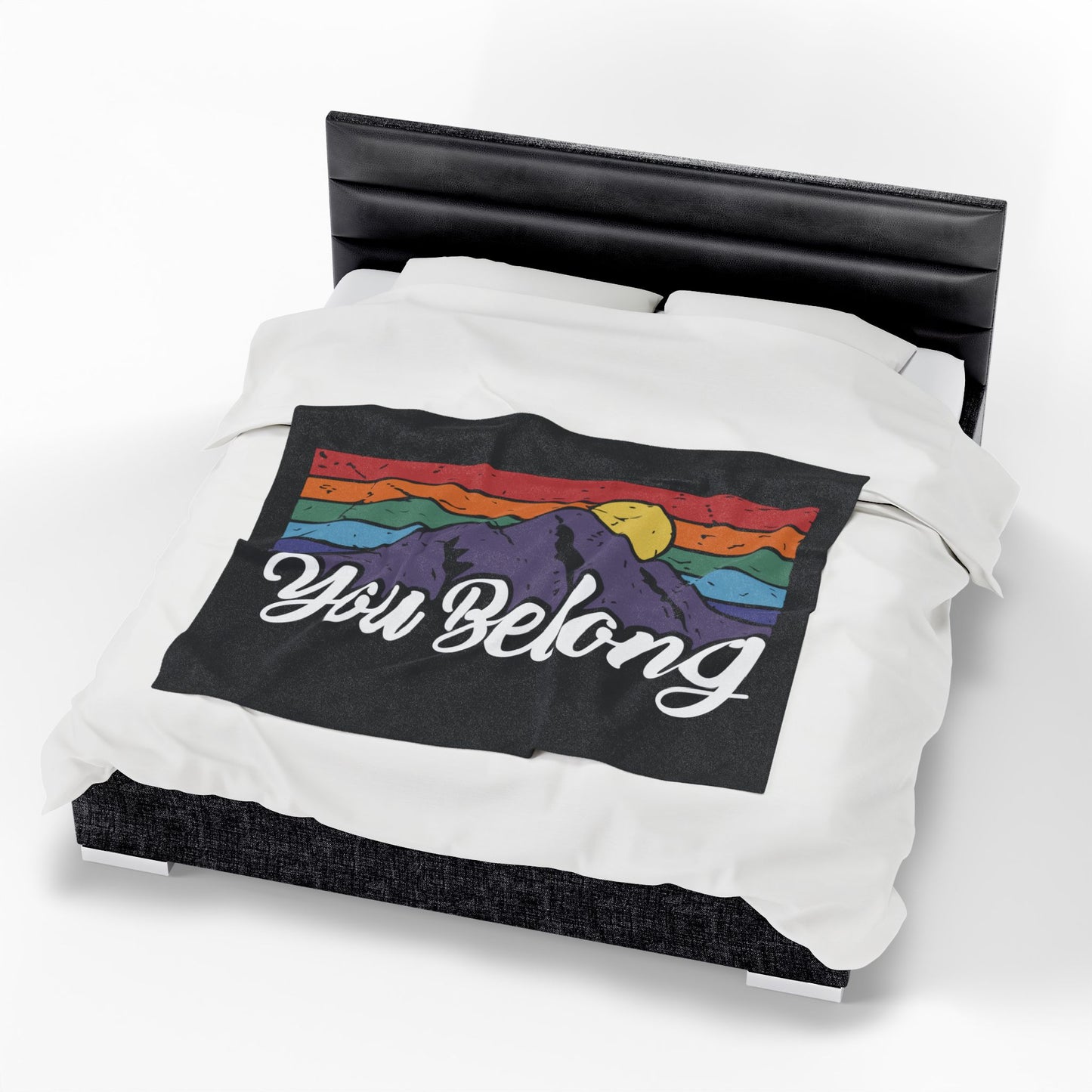 You Belong | Velveteen Plush Blanket