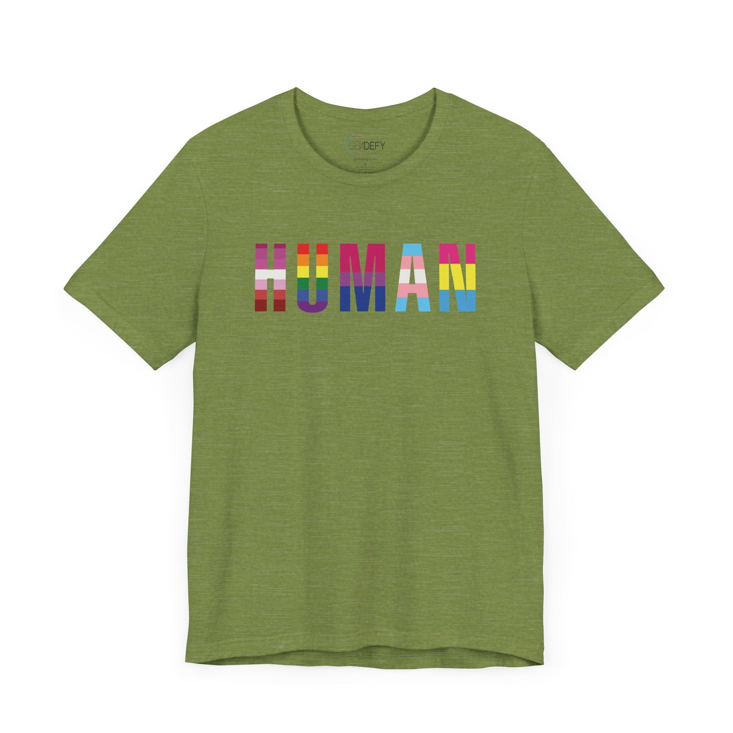 HUMAN Pride Flag - T-Shirt