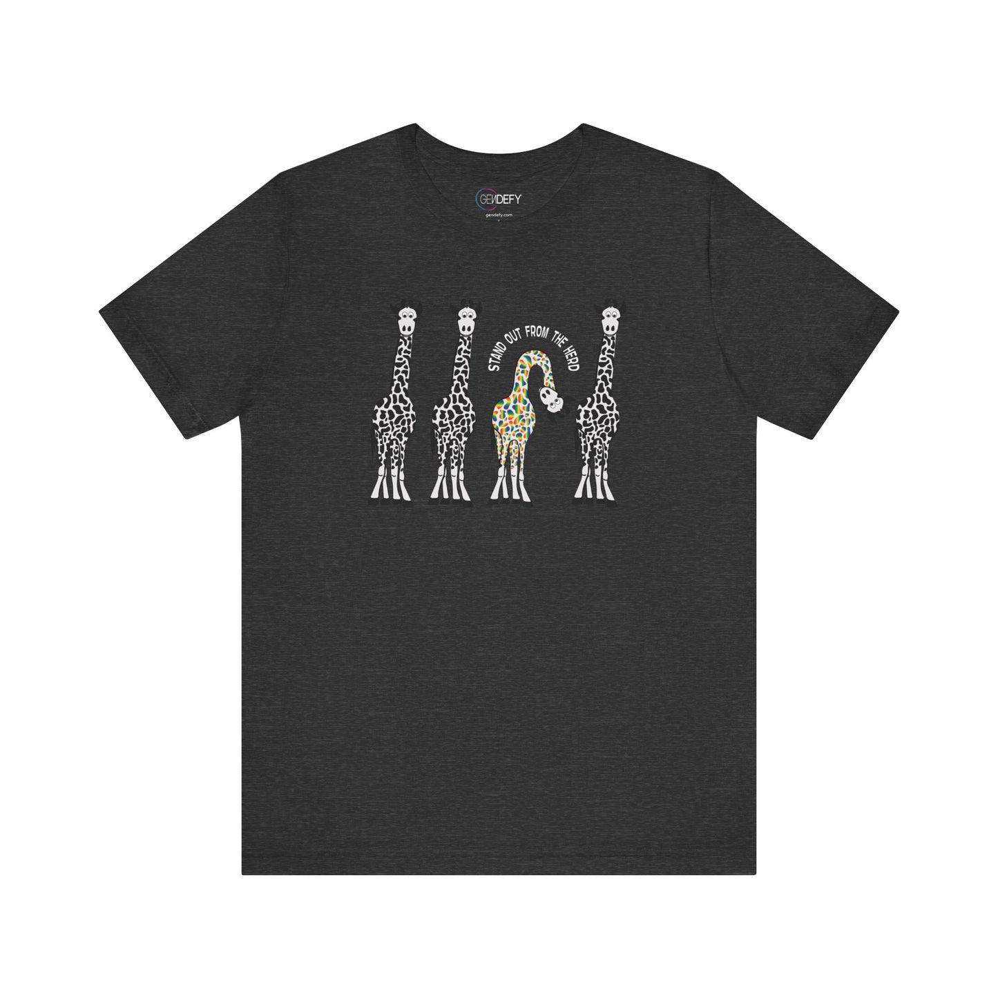Giraffe - Stand Out From the Herd | Adult Tee
