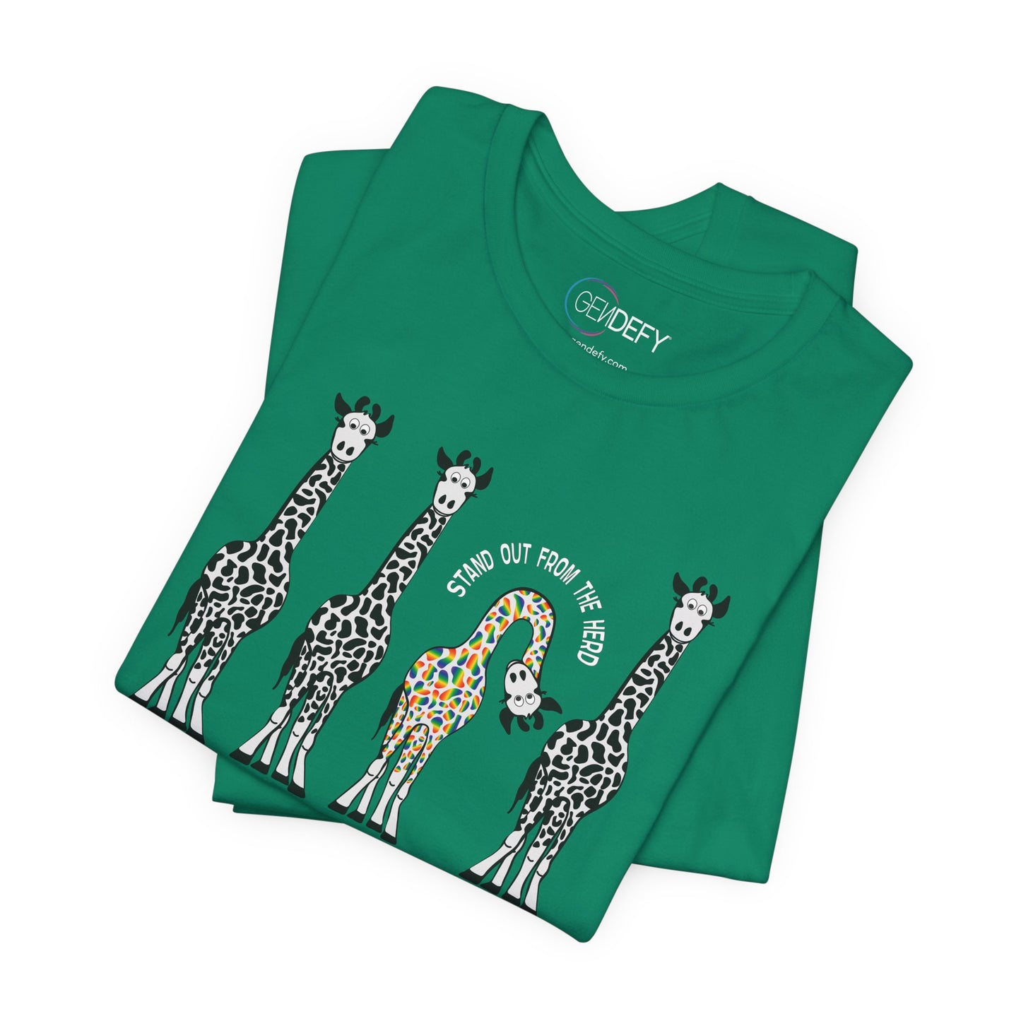 Giraffe - Stand Out From the Herd | Adult Tee