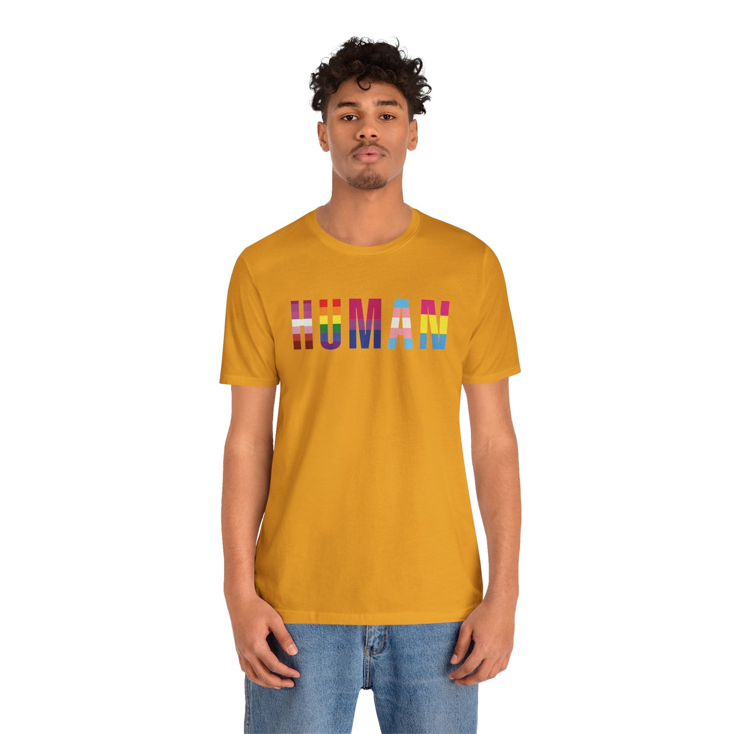 HUMAN Pride Flag - T-Shirt