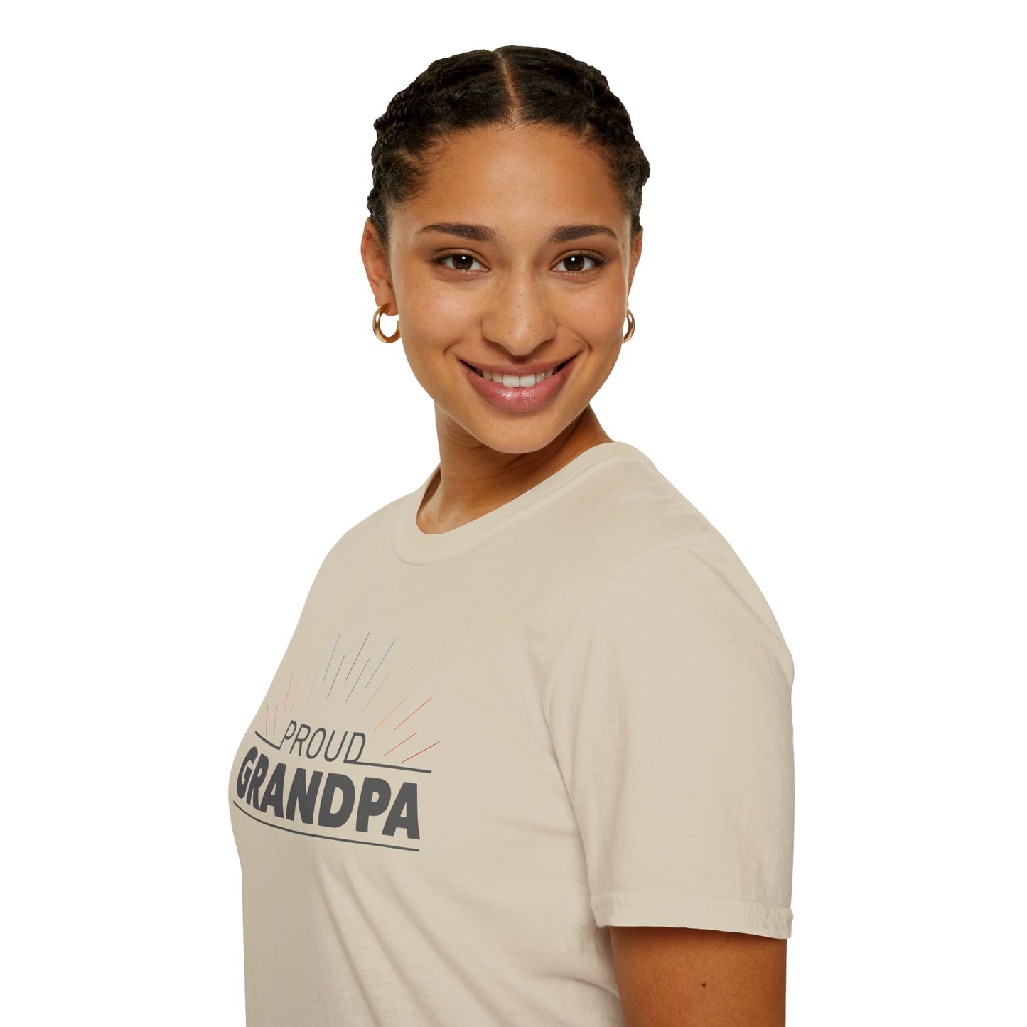 Proud Grandpa | Softstyle T-Shirt