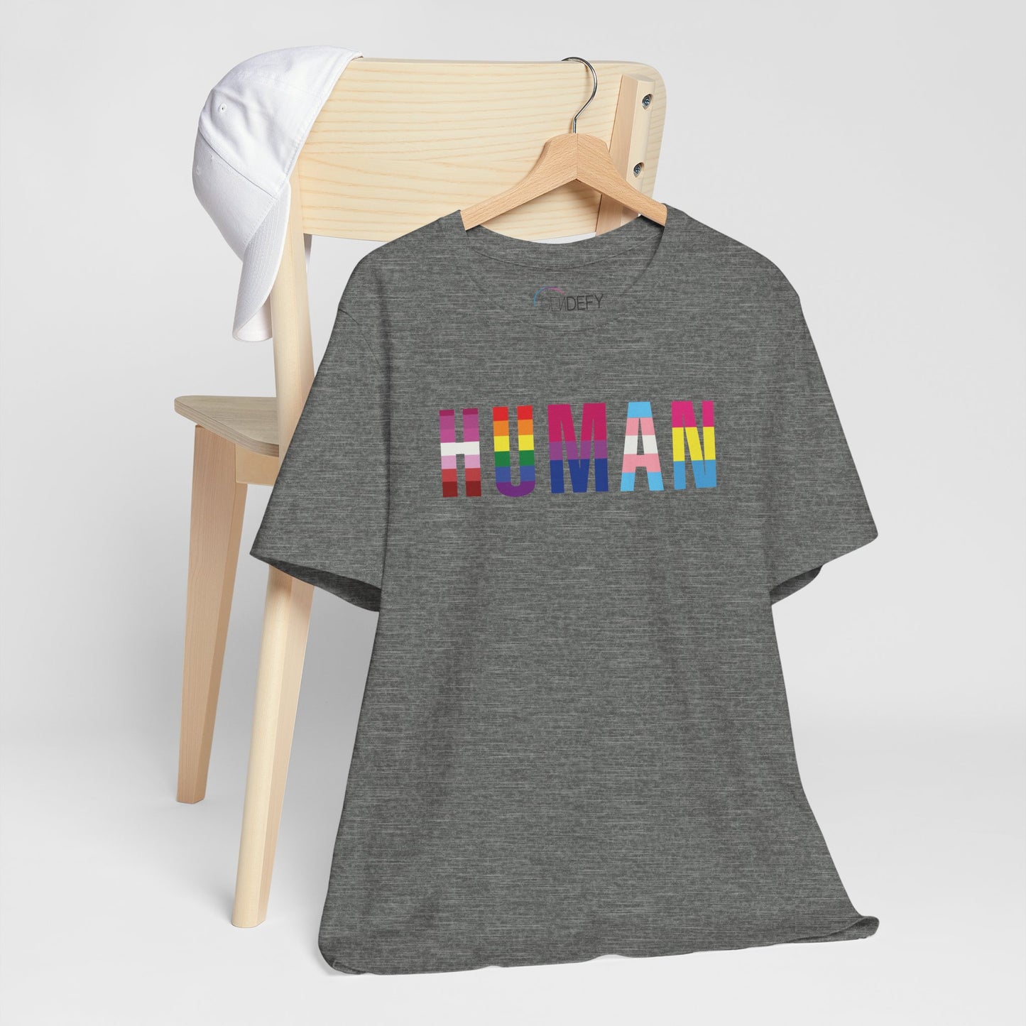 HUMAN Pride Flag - T-Shirt