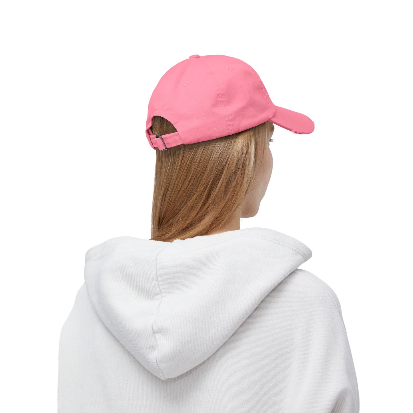 You Belong Distressed Unisex Cap with Vintage Mountain Design