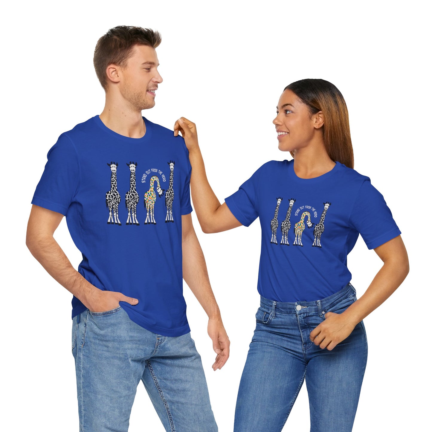 Giraffe - Stand Out From the Herd | Adult Tee