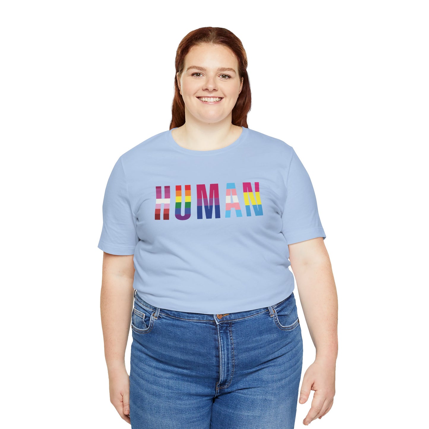 HUMAN Pride Flag - T-Shirt