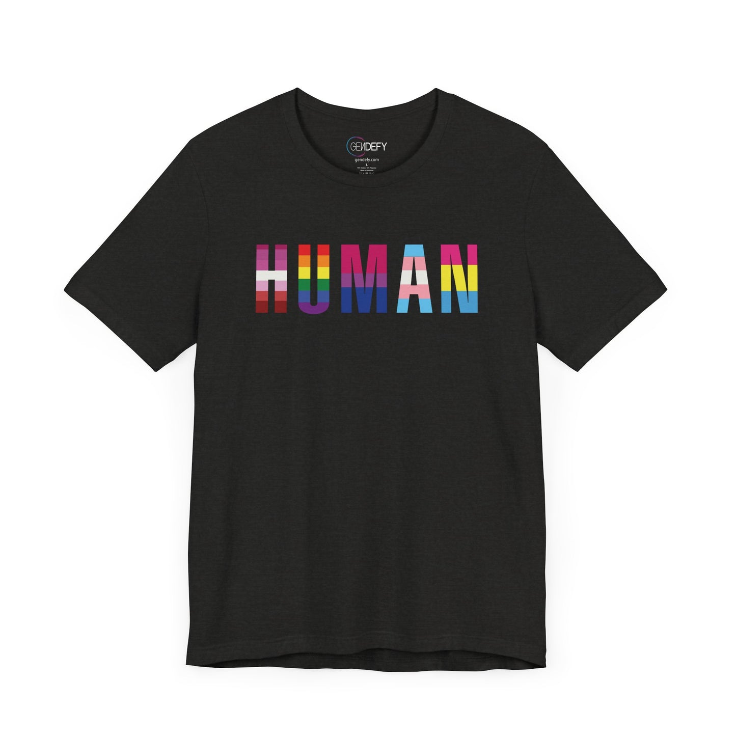 HUMAN Pride Flag - T-Shirt