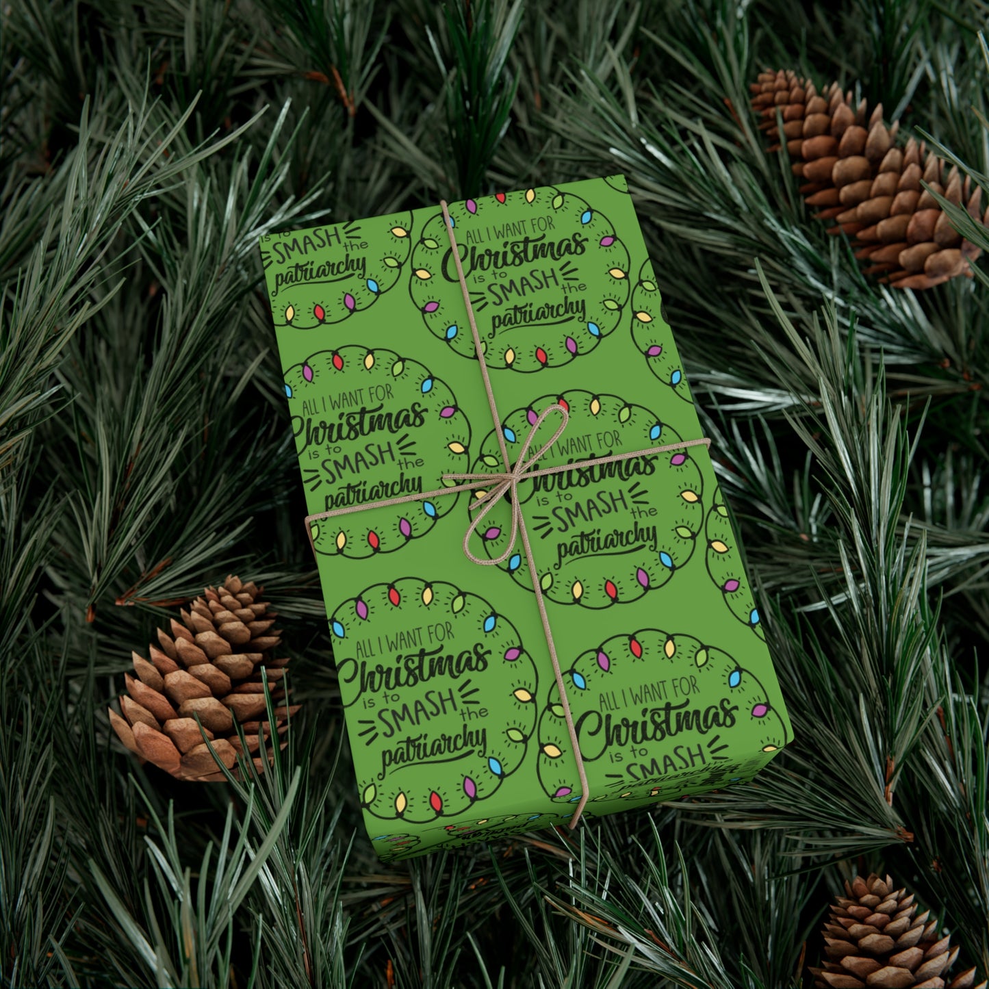 All I Want for Christmas is to Smash the Patriarchy | Wrapping Paper