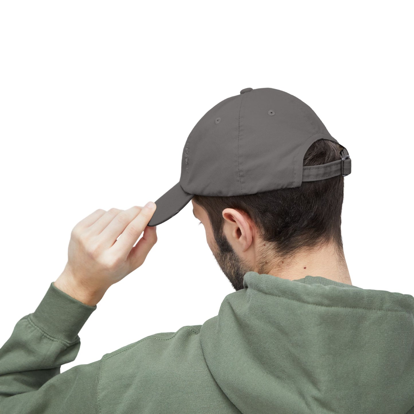 You Belong Distressed Unisex Cap with Vintage Mountain Design