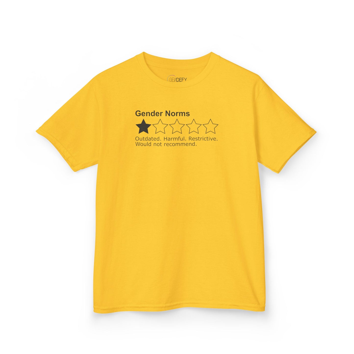 Gender Norms: 1 Star | Youth T-Shirt