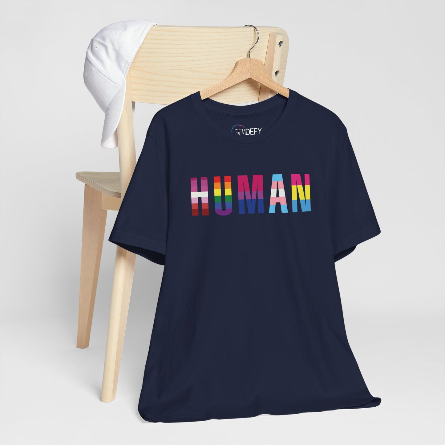 HUMAN Pride Flag - T-Shirt