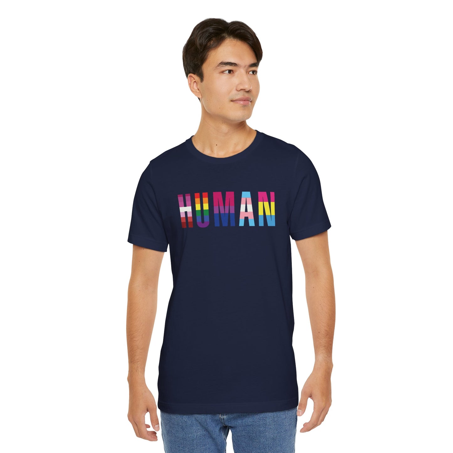 HUMAN Pride Flag - T-Shirt