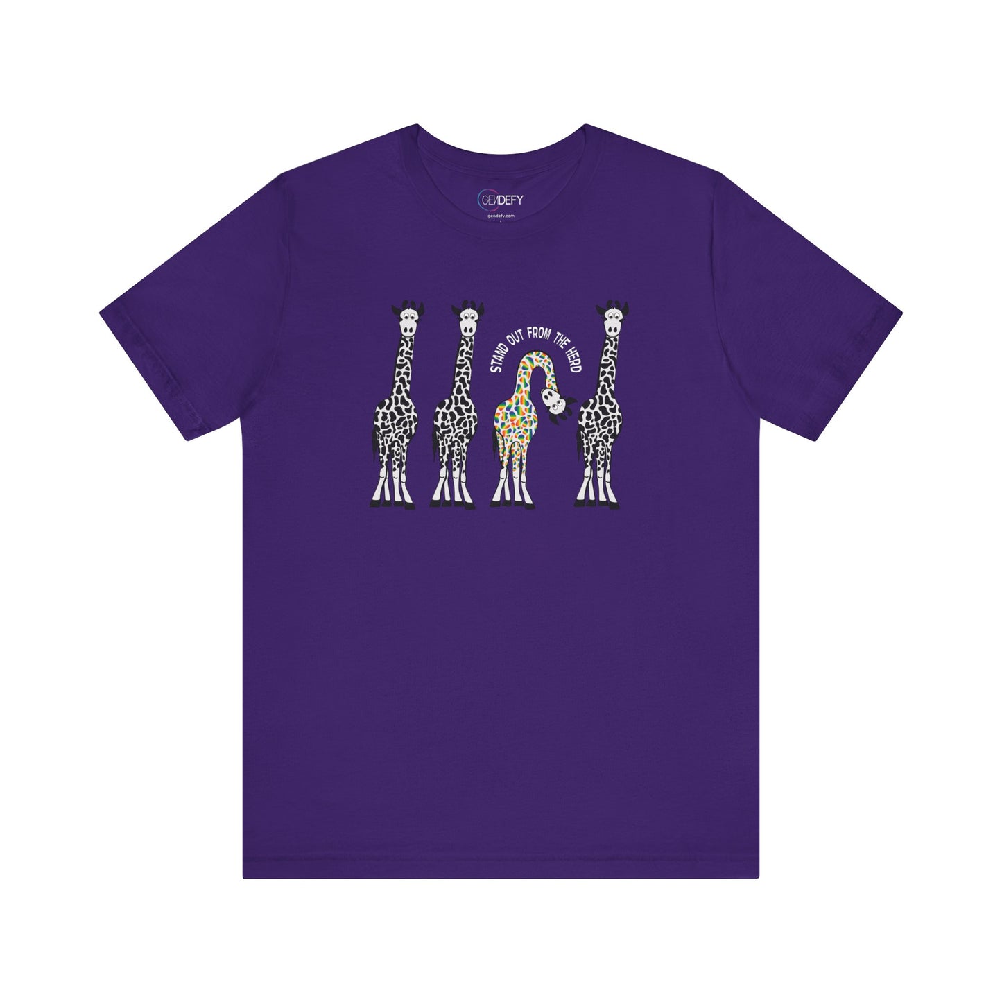 Giraffe - Stand Out From the Herd | Adult Tee