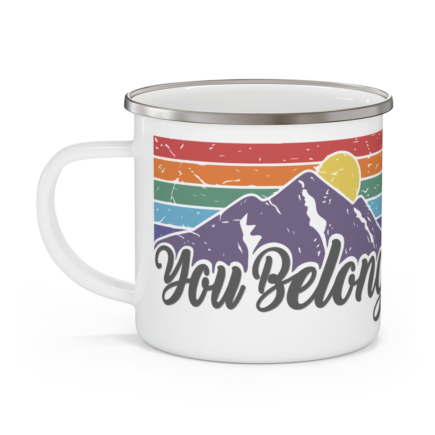 You Belong | Enamel Camping Mug