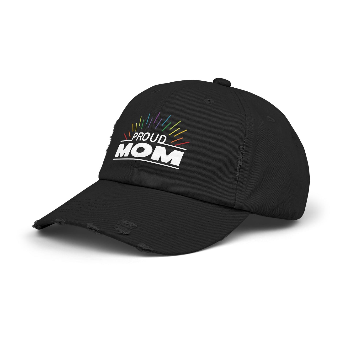 Proud Mom | Distressed Unisex Cap
