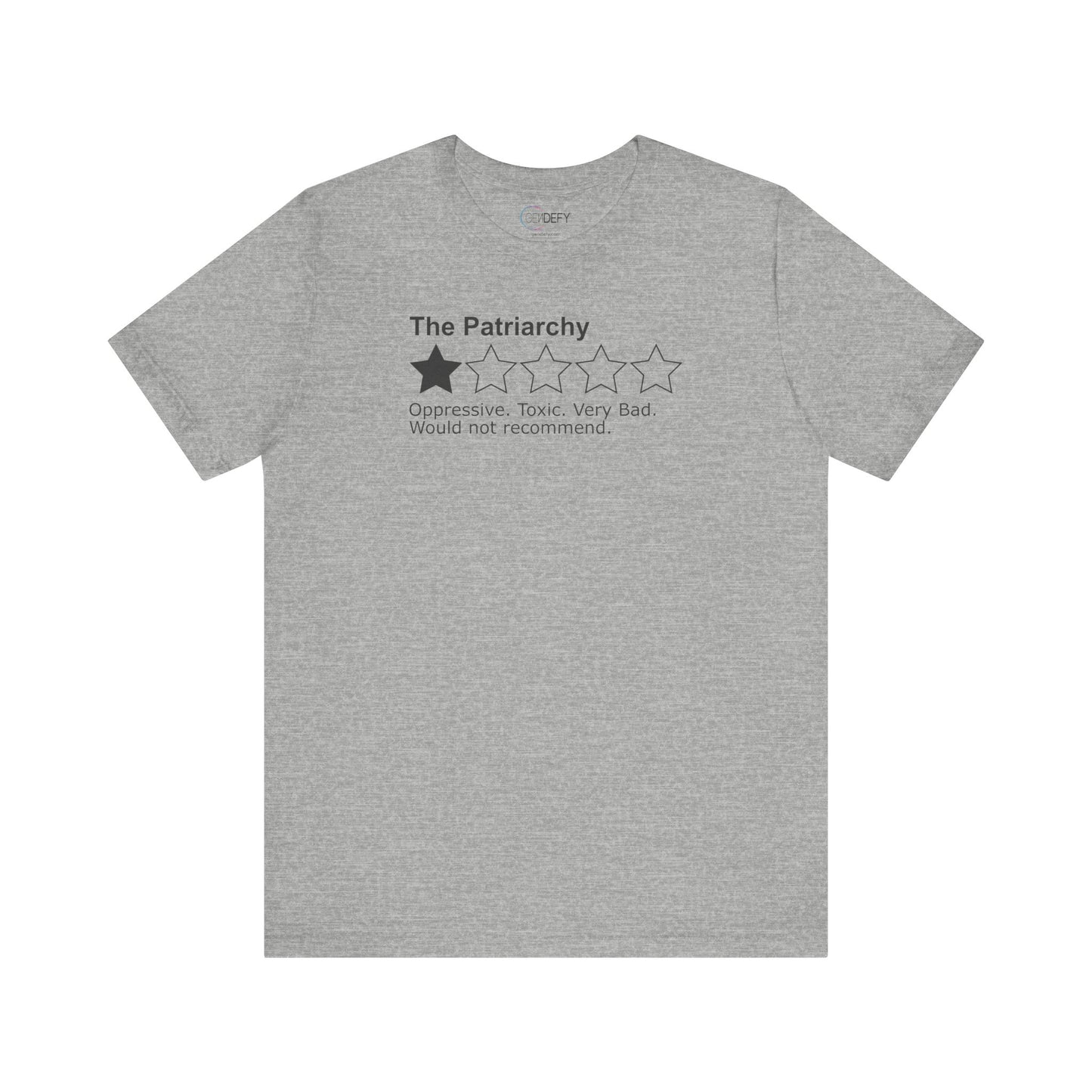 Patriarchy – 1 Star | Adult Tee